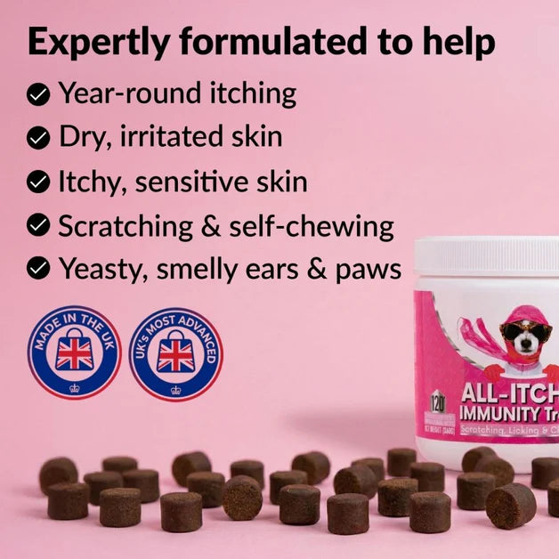 Nutri Paw All Itch & Immunity Treats for Dogs – 120 Soft Chews - Image 2