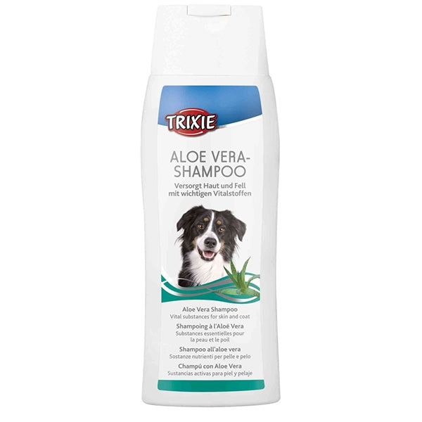 Trx Aloe Vera Shampoo 250ml for sensitive, long-haired dogs with antibacterial care and moisture lock - Keans Claremorris