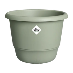 Amiga Round Pot 40cm in Thyme Green – durable garden planter by Keans Claremorris