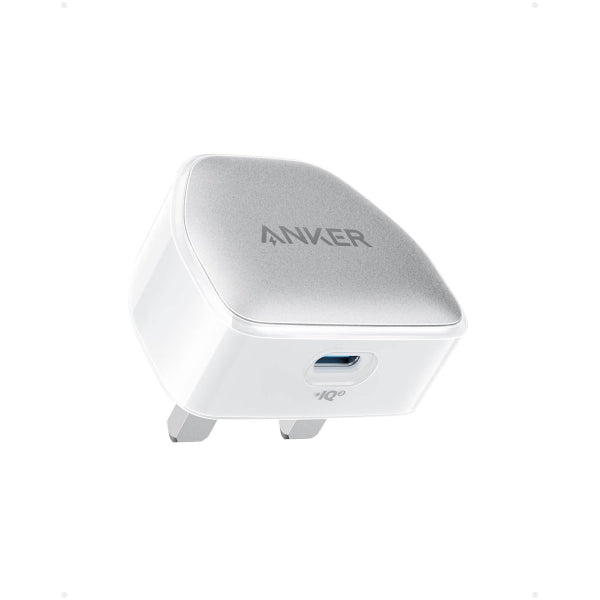Anker 511 Nano Pro 20W USB-C fast charger with USB-C to Lightning cable, white, UK plug, at Kean’s Claremorris. – online at