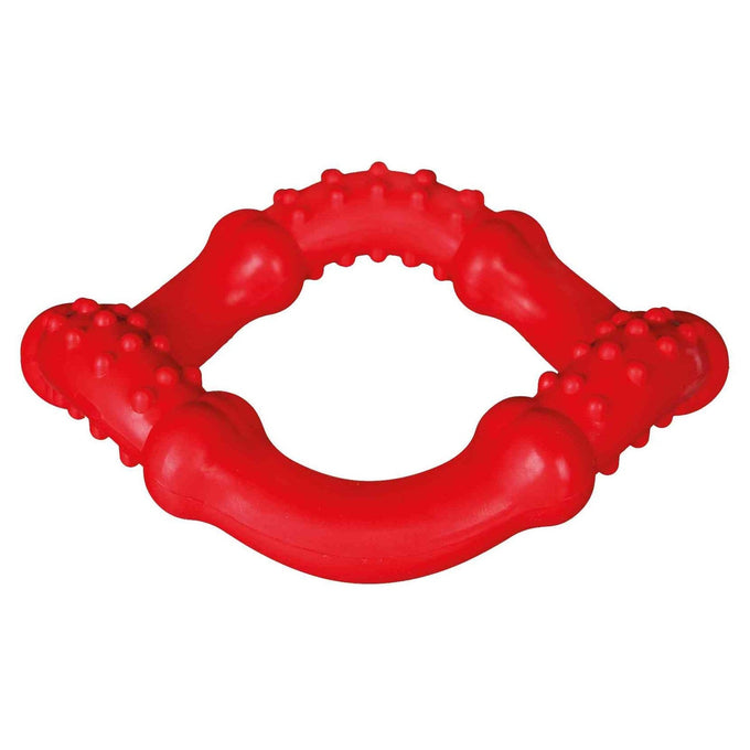 Trixie Wavy 15cm dog toy ring, colorful, easy to pick up, floats on water, durable fetch toy – Keans Claremorris
