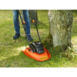 BLACK & DECKER Electric Hover Mower 30cm 1200W 240V - Lightweight garden mower available at Keans Claremorris