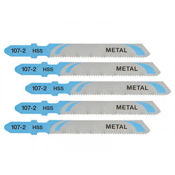 DeWalt HSS Metal Cutting Jigsaw Blades Pack of 5 T118A
