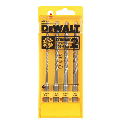 DeWalt SDS Plus Extreme 2® Drill Bit Set, 4 Piece - Image 9