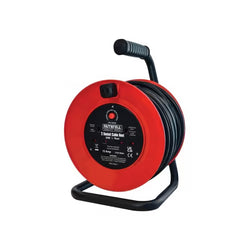 Faithfull Power Plus Open Drum Cable Reel 240V 13A 2-Socket – 20m