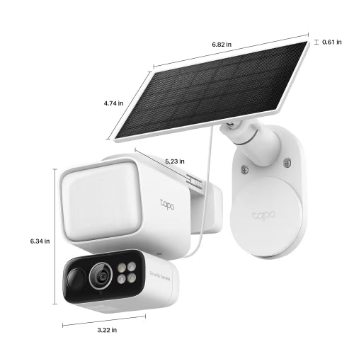 Tp Link Tapo Solar-Powered Floodlight Pan/Tilt Security Camera Kit | TPL-TC50-KIT - Image 3
