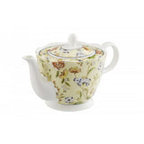 Aynsley Cottage Garden fine bone china teapot with bold floral design, elegant gift box, available at Kean’s Claremorris. –