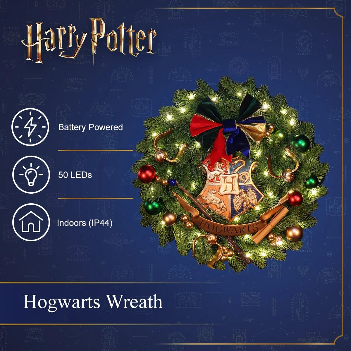 45cm Hogwarts Wreath - Image 4