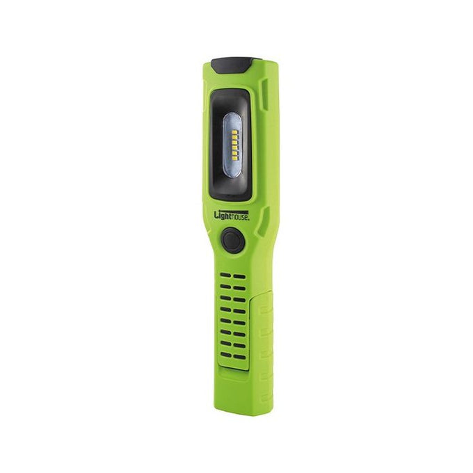 600 Lumens Rechargeable Inspection Light with swivel base, magnetic back, folding hooks, USB-C, by Keans Claremorris