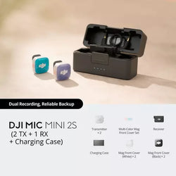 Dji Mic Mini 2S (2 Tx + 1 Rx + Charging Case)| CP.RN.00000538.01