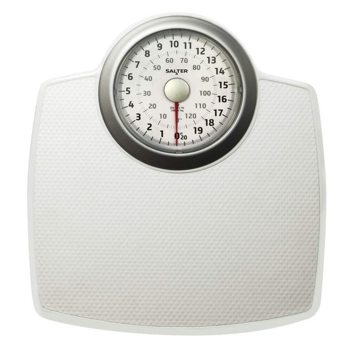 Salter Bathroom Scale - Classic Mechanical White - Image 2