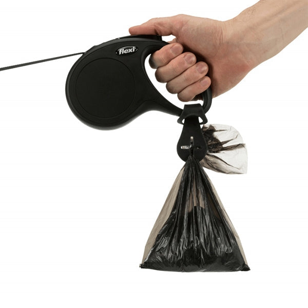 Dog pick up dirt bag holder 14x4cm in black, compact and durable | Keans Claremorris