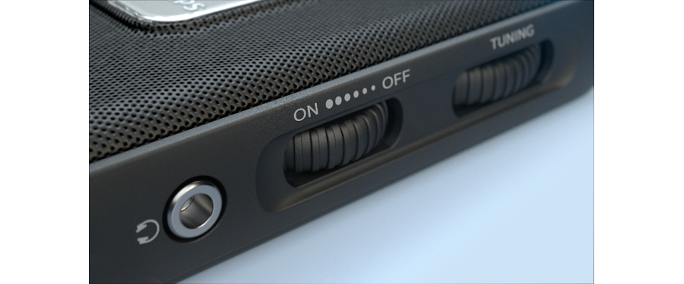 Philips Portable Pocket Radio 100 Series compact design, easy tuning, battery-powered – available at Keans Claremorris.