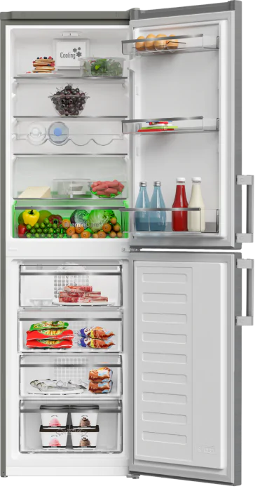 Blomberg KGM4574VPS Frost Free Fridge Freezer, energy-efficient, spacious, available at Keans Claremorris