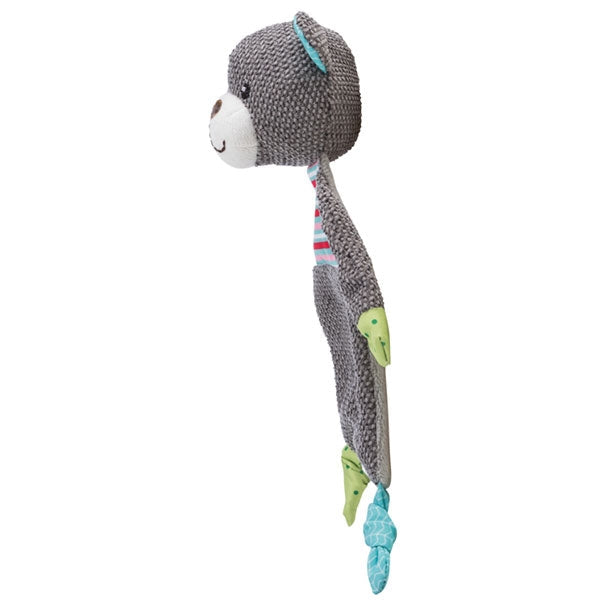 Junior Plush Bear Dog Toy soft and cuddly pet toy by Keans Claremorris, perfect for playful dogs.