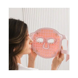 Beautifly Aura Glam PRO Pink LED Light Therapy Collagen Mask for skin rejuvenation – available at Keans Claremorris