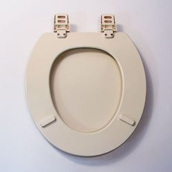 Bemis 5000/766 Soft Cream Toilet Seat, durable and comfortable, available at Keans Claremorris.