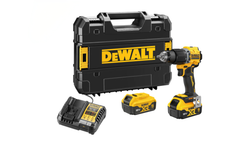 Dewalt 18V XR Brushless Hammer Drill Driver - 2 X 5Ah Batteries