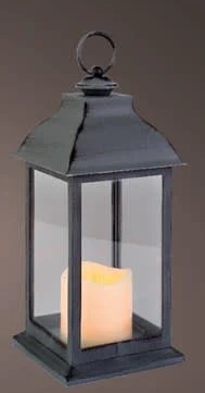 LED plastic lantern with steady light, 3 colors, large size for indoor use – Keans Claremorris