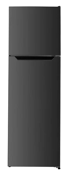 Belling BFF250BKIX Freestanding Fridge-Freezer - Black Steel - Image 1