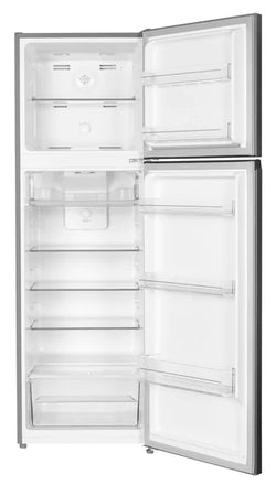 Belling BFF250BKIX Freestanding Fridge-Freezer - Black Steel
