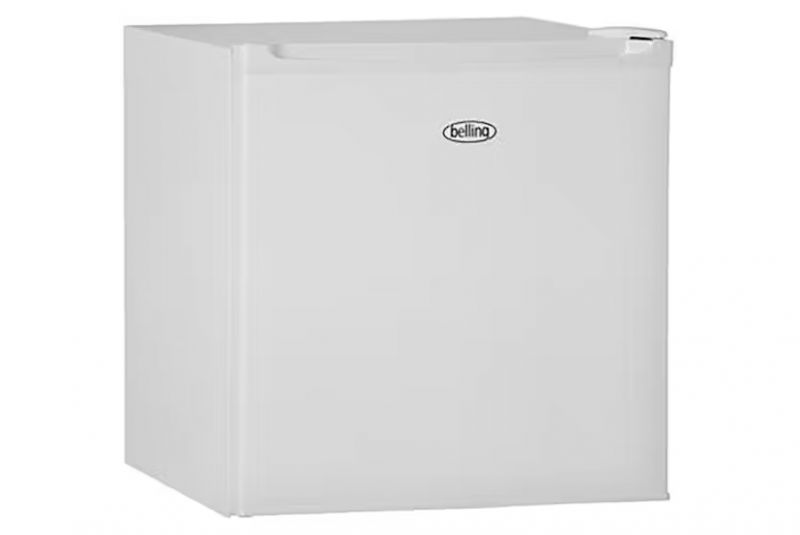 Belling 32L tabletop freezer with reversible door, integrated handle, wire shelf – compact design | Keans Claremorris