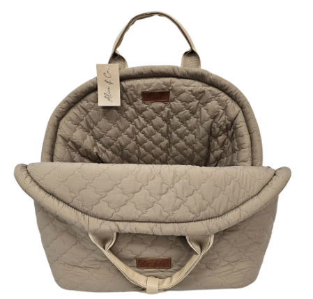 Brown Lottie Travel Bag with spacious design, durable material – available at Keans Claremorris