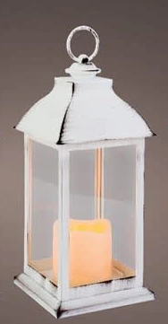 LED plastic lantern with steady light, 3 color options, large size for indoor use – Keans Claremorris