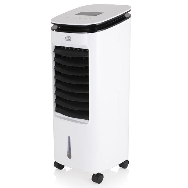 Black & Decker 7L Digital 2-in-1 Air Cooler with LED display, remote, 3 speeds, 8-hour timer – available at Keans Claremorris