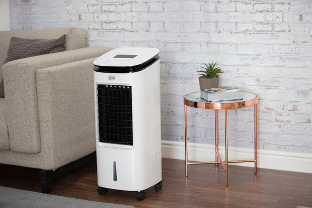 Black & Decker 7L Digital 2-in-1 Air Cooler BXAC65002GB, efficient cooling, available at Keans Claremorris