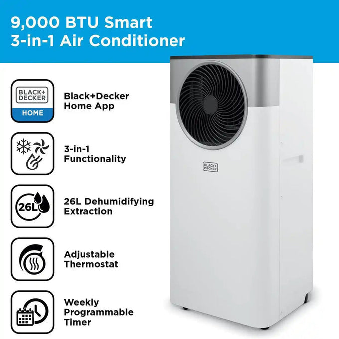 Black & Decker 9000 BTU Smart Air Conditioner - Image 2