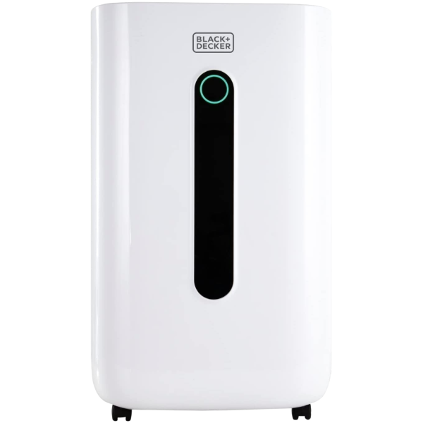 Black & Decker H6000 20L dehumidifier with 6.5L tank, auto dehumidify, LED display, low noise – Keans Claremorris