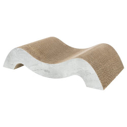 Extra large cat scratching cardboard with catnip, sturdy corrugated material, 64x14x37cm – Keans Claremorris.