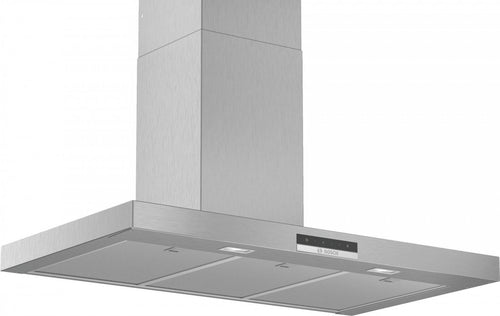 Bosch Series 4 90cm stainless steel wall-mounted cooker hood with powerful, quiet extraction – available at Keans Claremorris