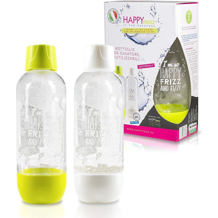 Happy Frizz 2 Bottles Pack 1 Litre hair care treatment available at Keans Claremorris store