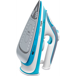 Braun TexStyle 5 Steam Iron SI5008BL with powerful steam, ergonomic design – available at Keans Claremorris
