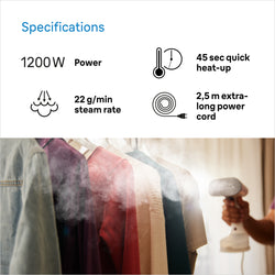 Braun Garment Steamer 1200W | GS5011PU