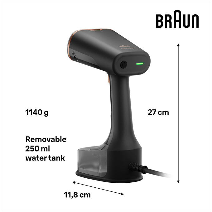 Braun Garment Steamer 1600W| GS7077BK - Image 5