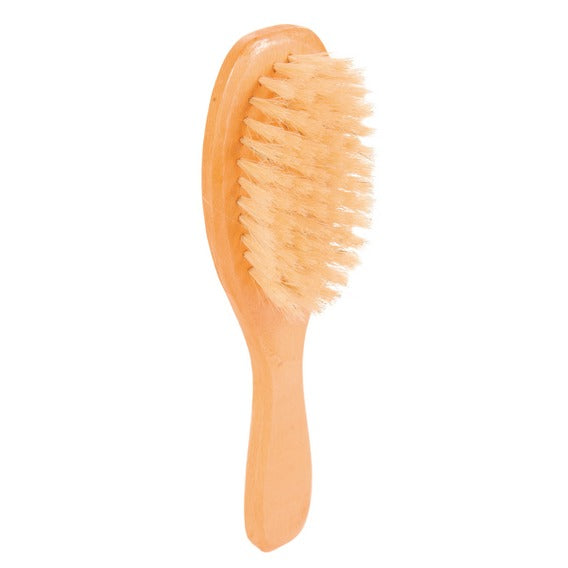 Brush with natural bristles 5x18cm for gentle grooming and shine, suitable for puppies and cats – Keans Claremorris