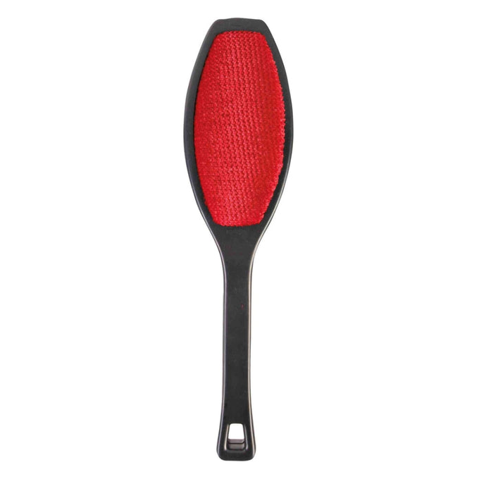 Lint Brush Double Sided Black/Red with velvet cover for fast pet hair removal on upholstery and textiles - Keans Claremorris