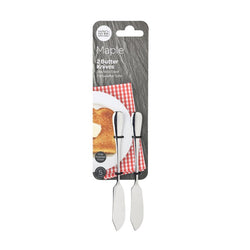 Maple 2 Piece Butter Knives Set