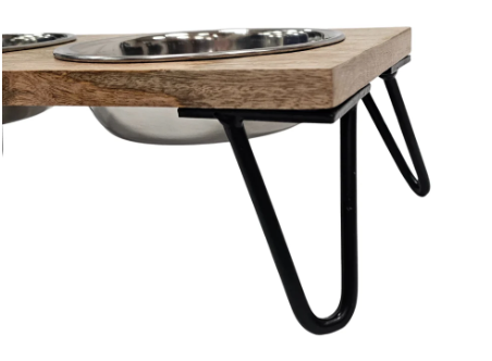 Hairpin Wooden Bowl Set 700ml – Durable, stylish wooden bowls by Keans Claremorris, perfect for serving and decor.