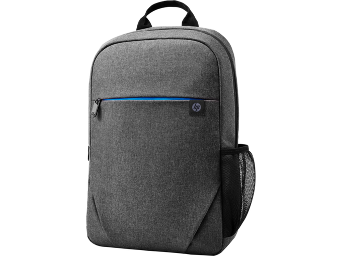 HP Prelude 15.6" Laptop Backpack with durable design and stylish gray interior, available at Keans Claremorris.