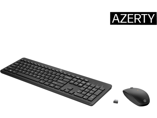 HP 230 Wireless Mouse & Keyboard Combi Black