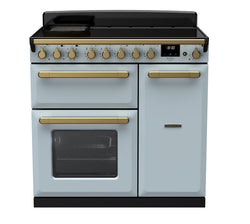 Rangemaster Induction Estel Deluxe 90cm Antique Brass Trim