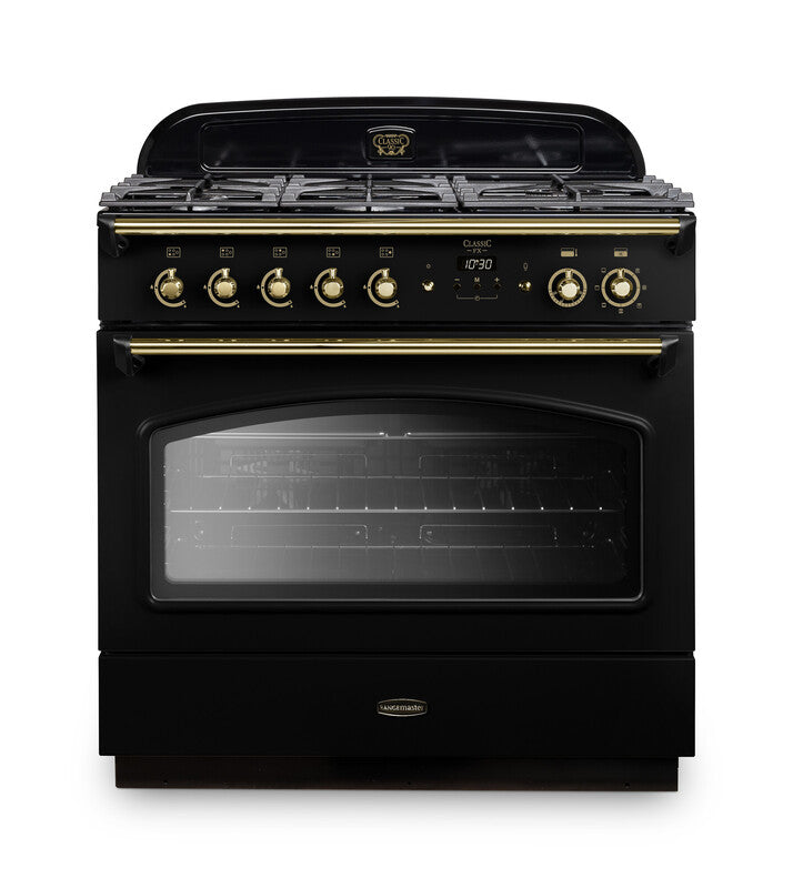 Rangemaster Classic FX 90CM Dual Fuel Cooker in stainless steel – available at Keans Claremorris