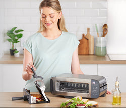 Ninja Foodi 3-in-1 Toaster, Grill & Panini Press - Stainless Steel | ST202UK