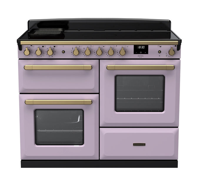 Rangemaster Induction Estel Deluxe 110cm Antique Brass Trim - Image 8