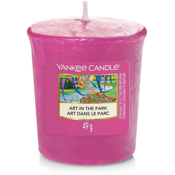 Yankee Candle original votive art in the park