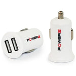 Load image into Gallery viewer, Powerz Micro USB 2.4A Car charger white
